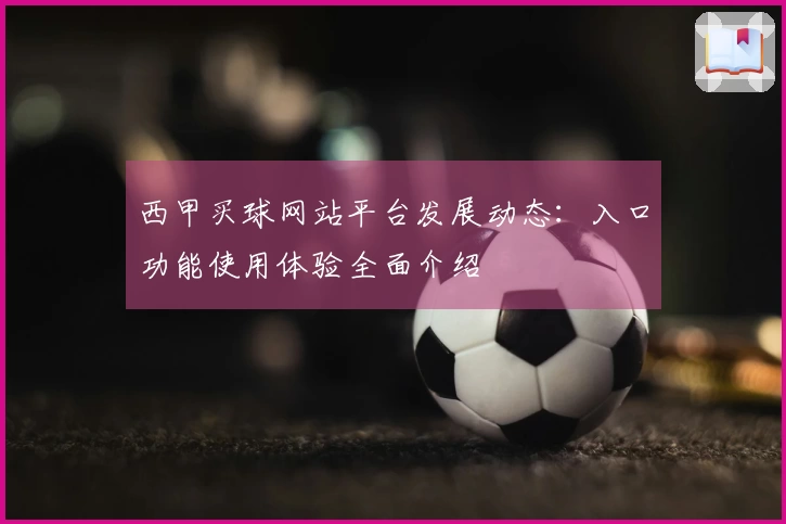 西甲买球网站平台发展动态：入口功能使用体验全面介绍