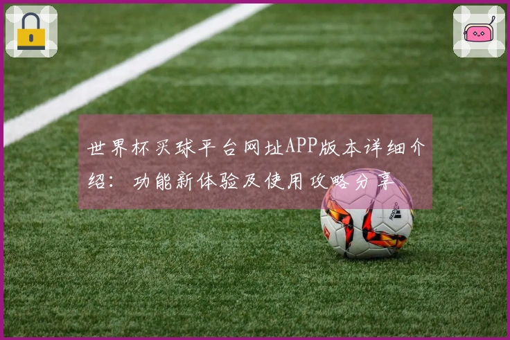 世界杯买球平台网址APP版本详细介绍：功能新体验及使用攻略分享
